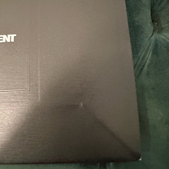 Saint Laurent Paper Shopping Bag Black - Picture 3 of 6